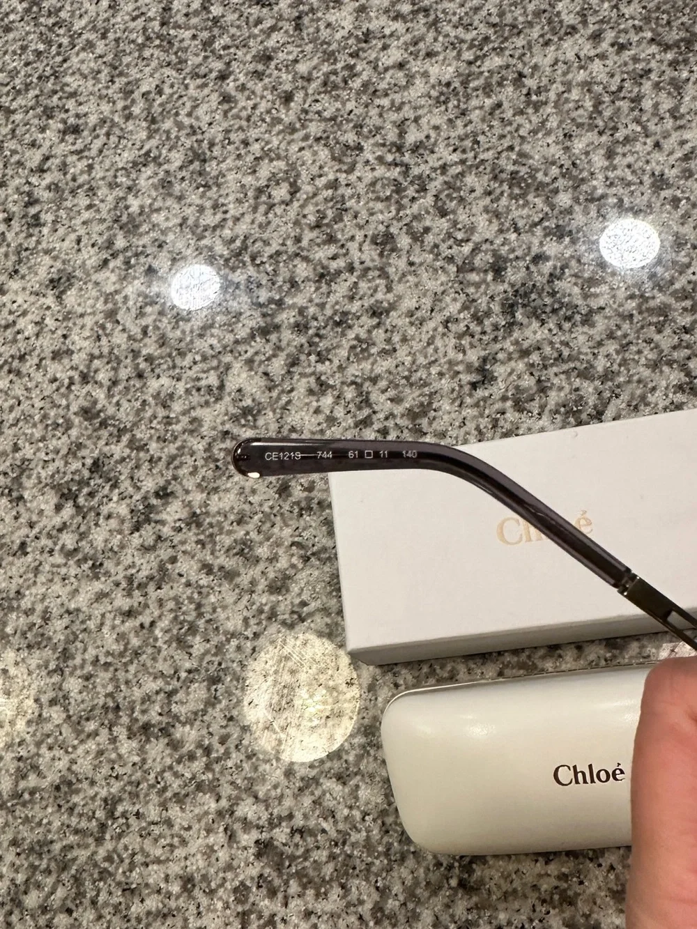 Chloé Aviator Sunglasses in Silver